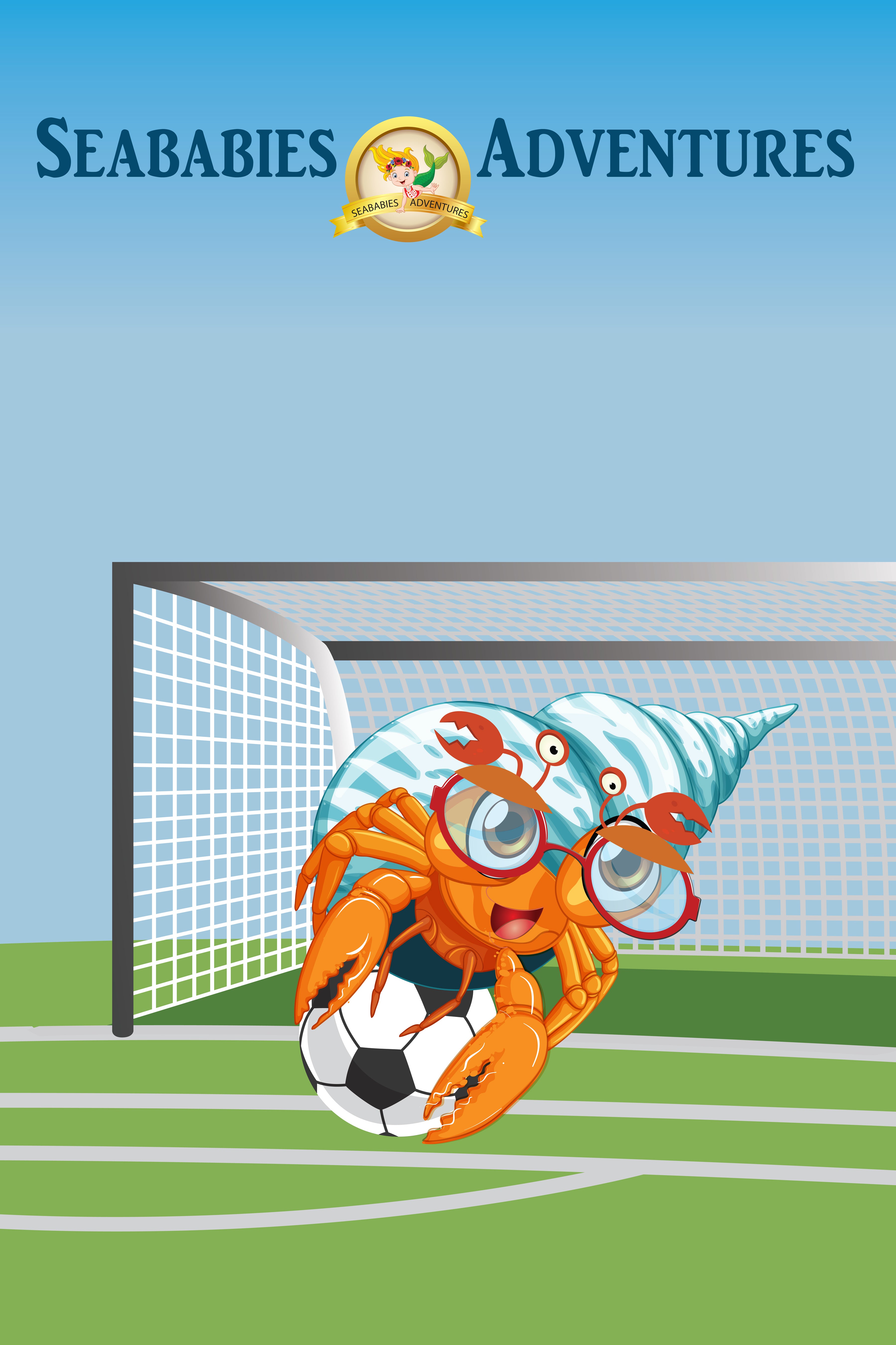 Digital poster for Seamore Sees More, children's picture book in the Seababies Adventures series by Ronesa Aveela