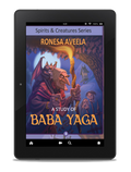 Ebook of A Study of Baba Yaga by Ronesa Aveela, part of the Spirits & Creatures nonfiction series exploring the Slavic witch Baba Yaga and Eastern European folklore