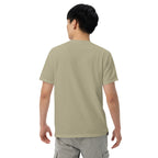 Back view of Bulgarian alphabet, azbuka, on a T-shirt.