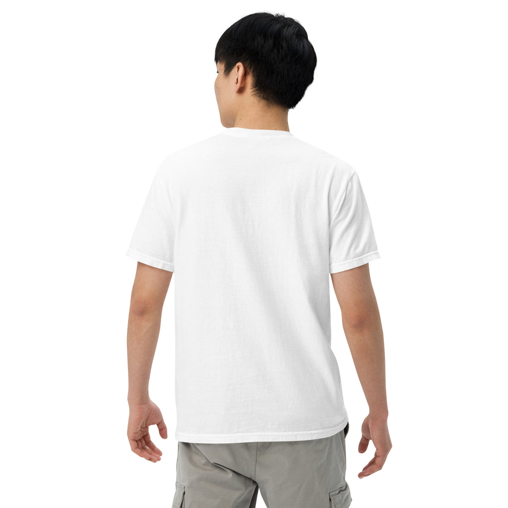 Back view of Bulgarian alphabet, azbuka, on a T-shirt.