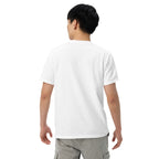 Back view of Bulgarian alphabet, azbuka, on a T-shirt.