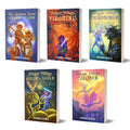 Covers of Dragon Village series by Ronesa Aveela, paperbacks for the Slavic portal fantasy, coming-of-age middle grade stories