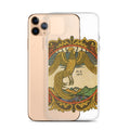 Golden rooster, illustration by Ivan Bilibin, on iPhone case.