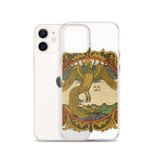 Golden rooster, illustration by Ivan Bilibin, on iPhone case.