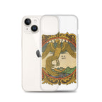 Golden rooster, illustration by Ivan Bilibin, on iPhone case.