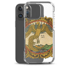 Golden rooster, illustration by Ivan Bilibin, on iPhone case.