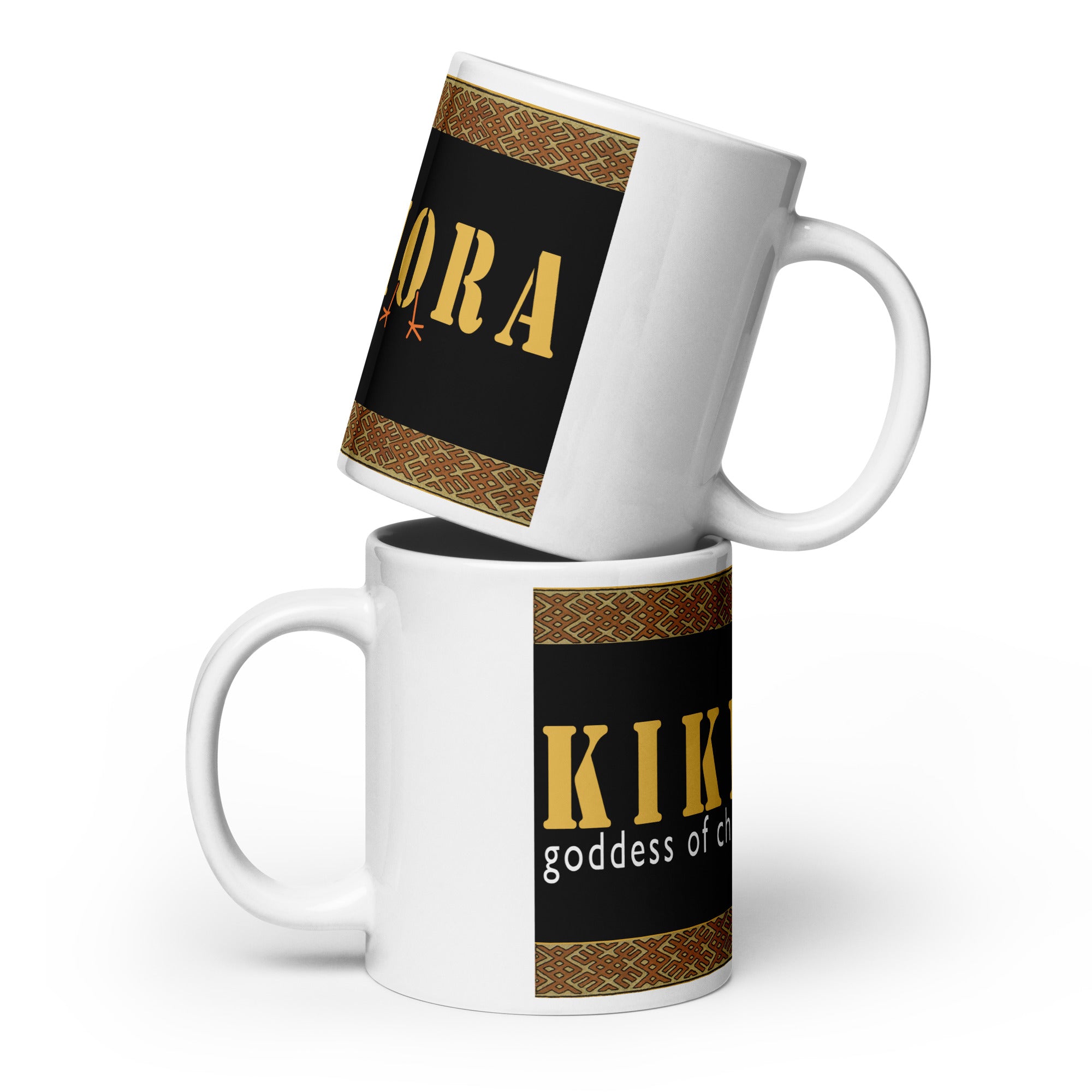 Kikimora, goddess of chickens mug. 