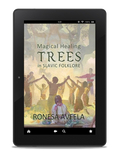 Cover of Magical Healing Trees in Slavic Folklore by Ronesa Aveela, ebook about sacred trees in Slavic mythology