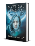 Hardback cover of Mystical Emona: Soul's Journey paranormal romance by Ronesa Aveela