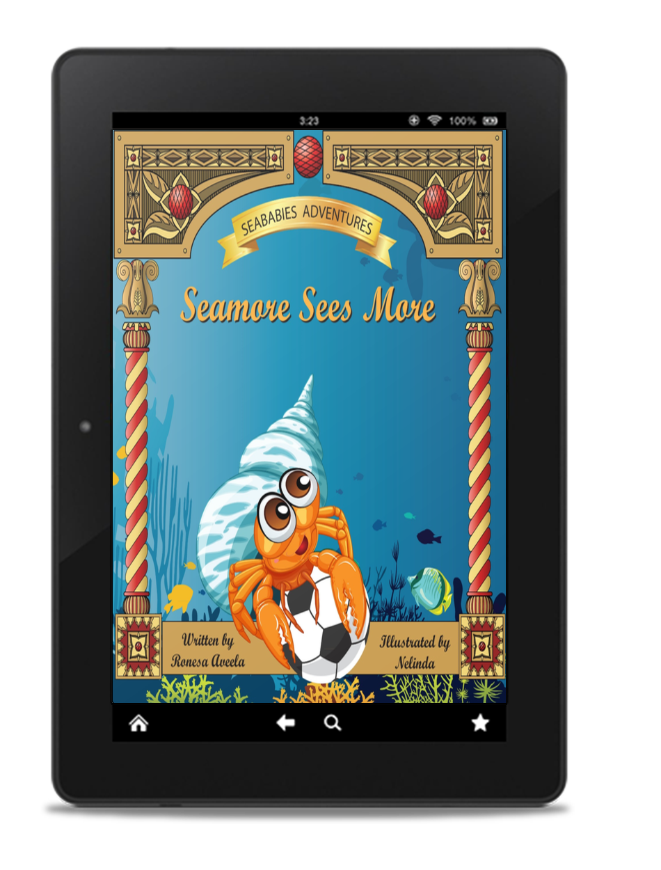 Seamoure Sees More ebook picture book by Ronesa Aveala