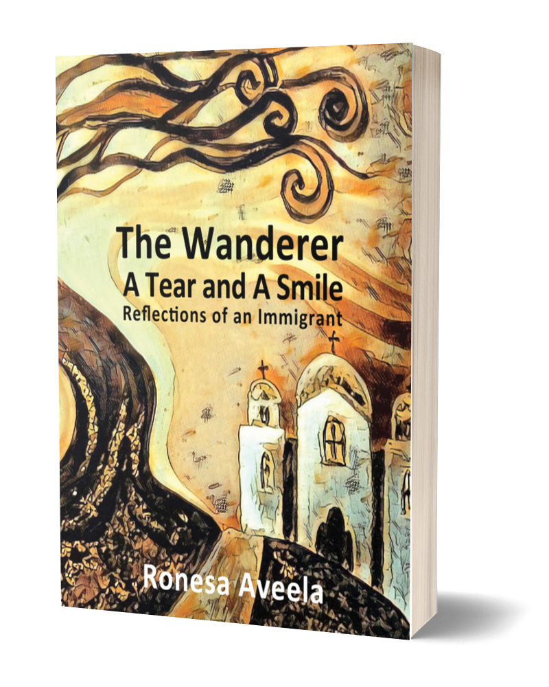 Cover of The Wanderer: A Tear and A Smile paperback by Ronesa Aveela